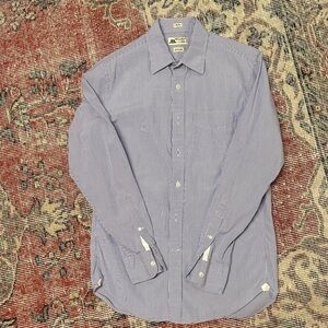 J. Crew x Thomas Mason - Blue Striped Shirt